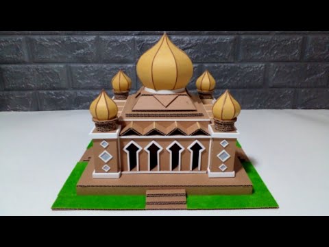 Detail Cara Membuat Miniatur Masjid Dari Gabus Nomer 22