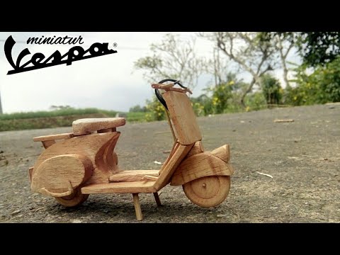 Detail Cara Membuat Miniatur Motor Dari Kayu Nomer 3