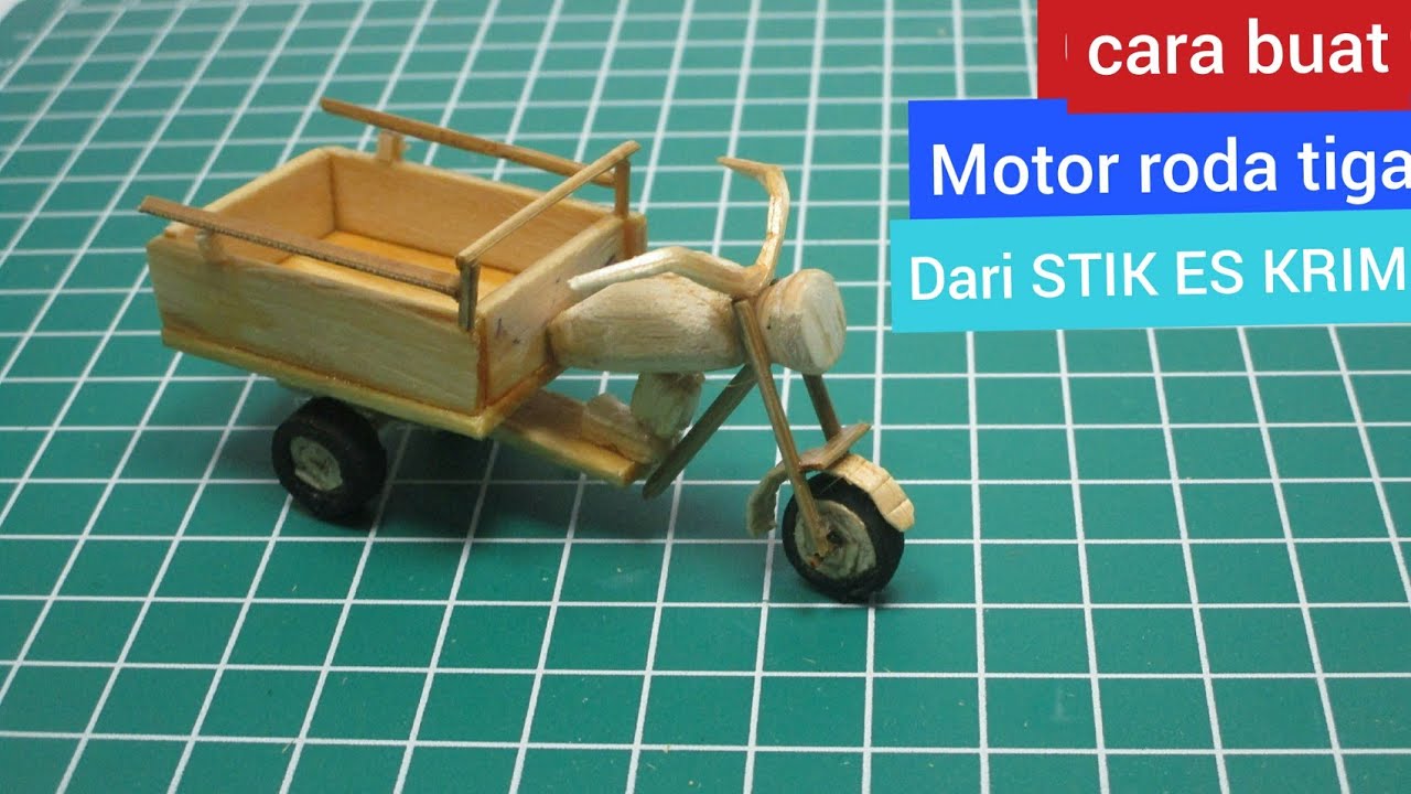 Detail Cara Membuat Miniatur Motor Dari Kayu Nomer 29