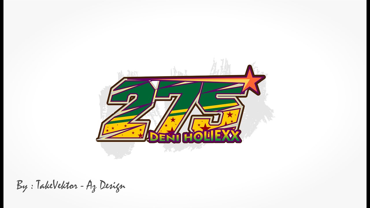 Detail Cara Membuat Nomor Start Balap Dengan Coreldraw Nomer 3