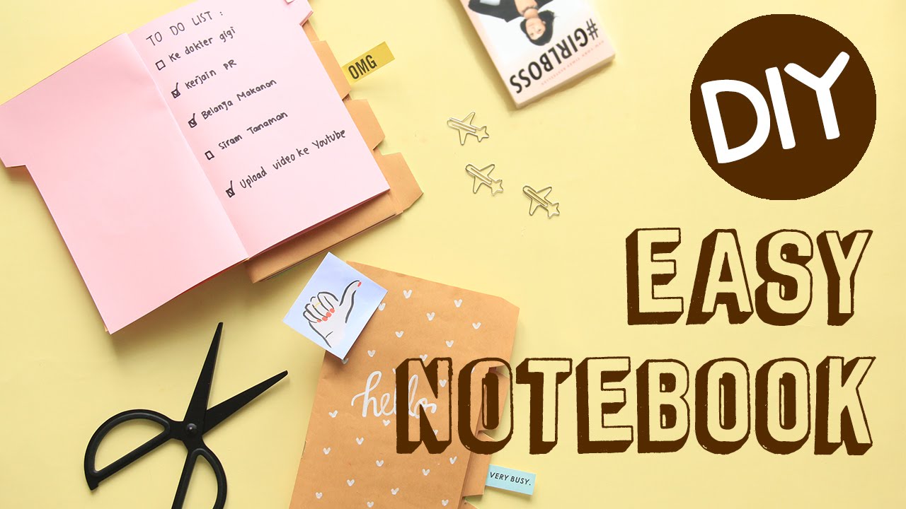 Detail Cara Membuat Notebook Handmade Nomer 2