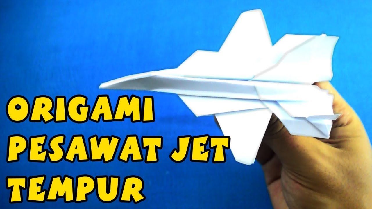 Detail Cara Membuat Origami Pesawat Nomer 50