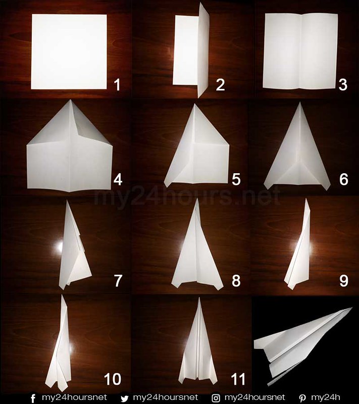 Detail Cara Membuat Pesawat Dari Kertas Origami Nomer 20