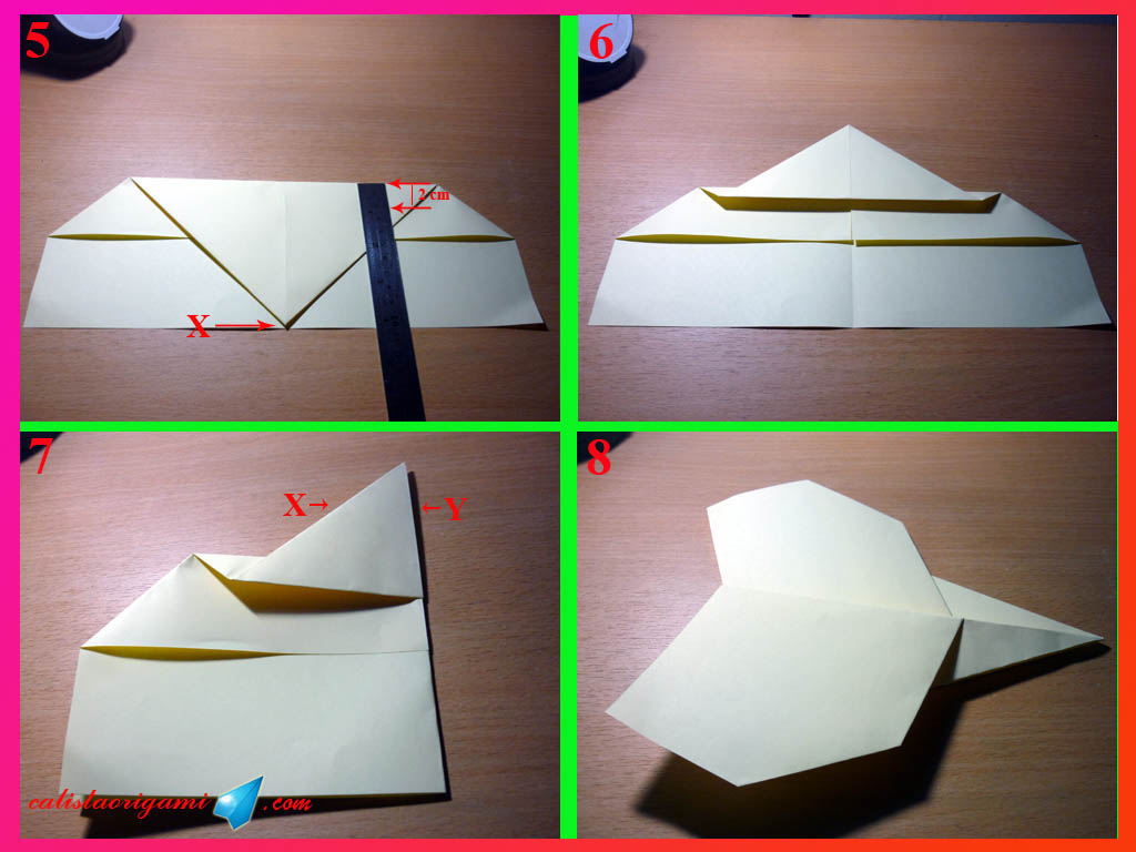Detail Cara Membuat Pesawat Dari Kertas Origami Nomer 29
