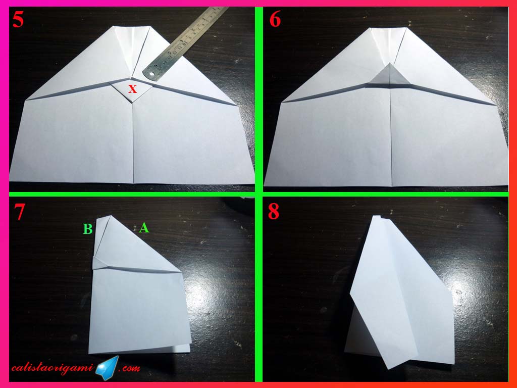 Detail Cara Membuat Pesawat Dari Kertas Origami Nomer 43