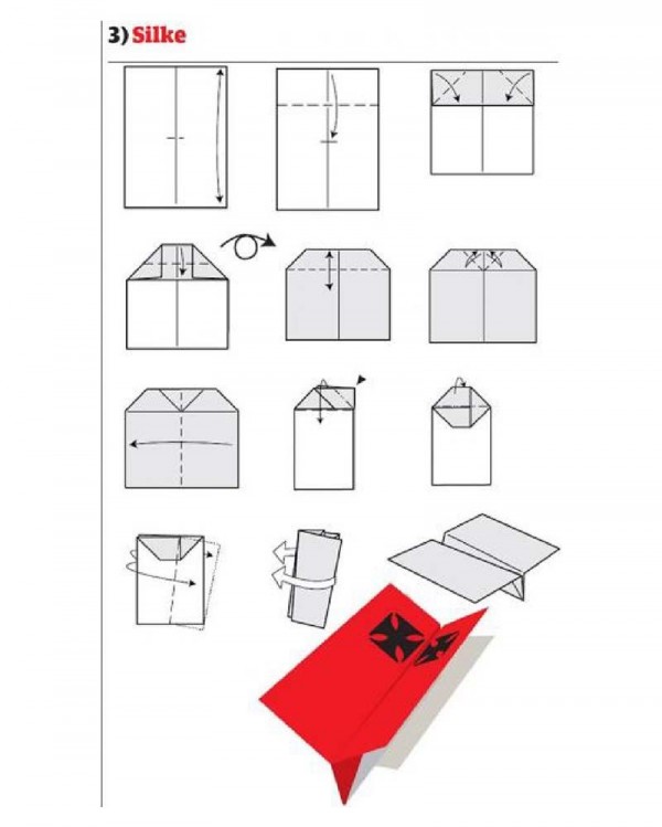 Detail Cara Membuat Pesawat Dari Origami Nomer 38