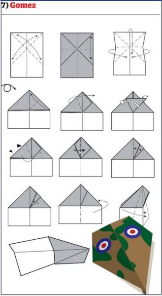 Detail Cara Membuat Pesawat Origami Nomer 28