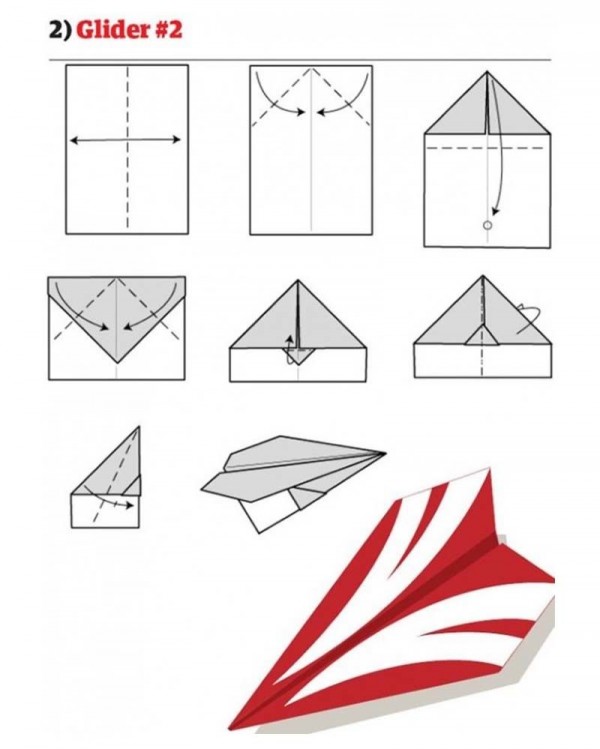 Detail Cara Membuat Pesawat Origami Nomer 5