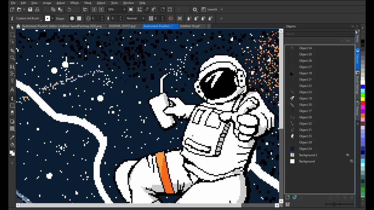 Detail Cara Membuat Pixel Art Dengan Coreldraw Nomer 2
