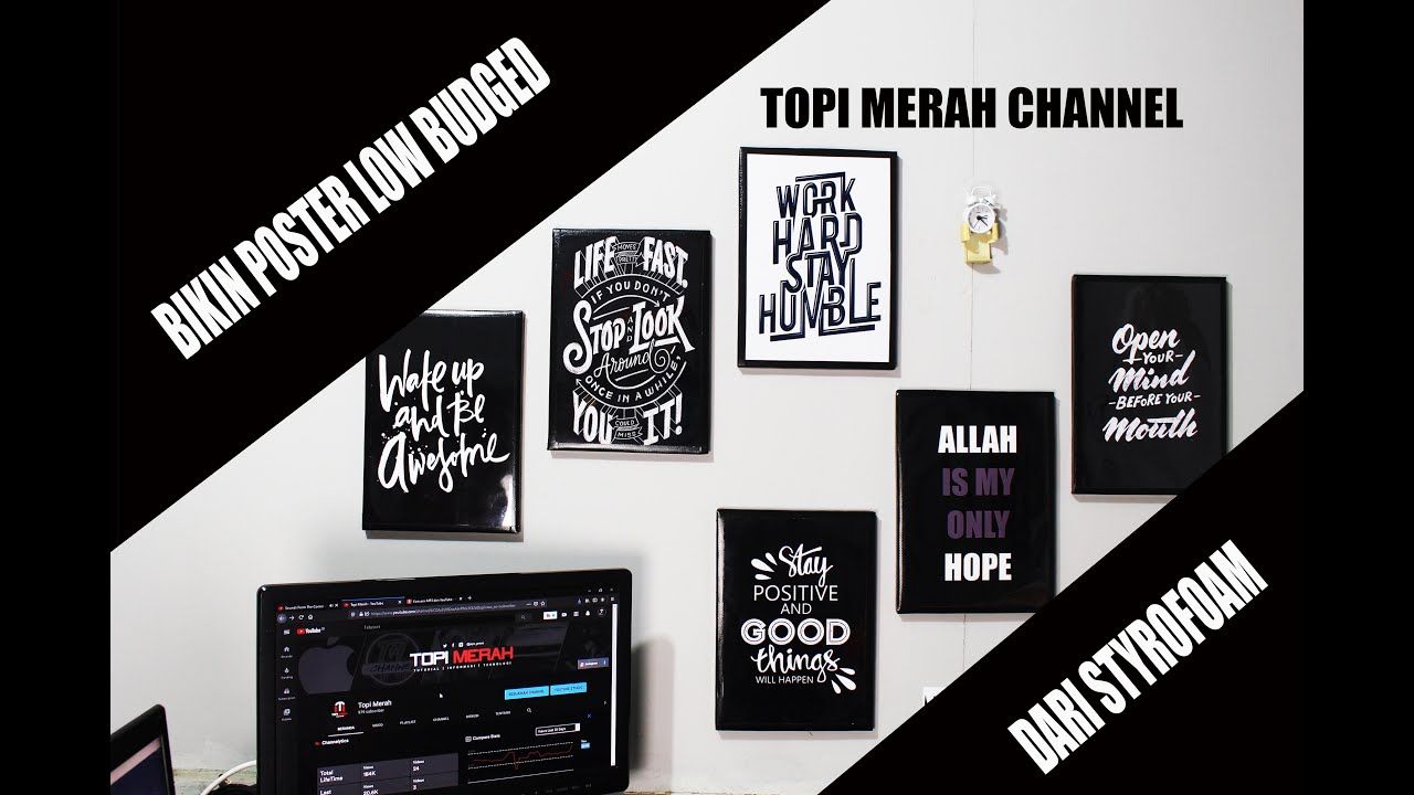 Cara Membuat Poster Aesthetic Untuk Dinding Kamar - KibrisPDR