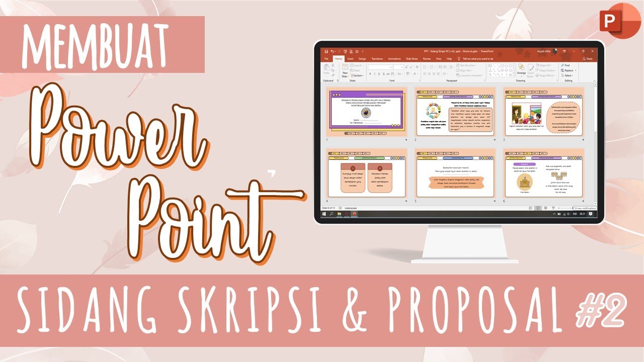 Detail Cara Membuat Powerpoint Yang Menarik Untuk Presentasi Skripsi Nomer 12