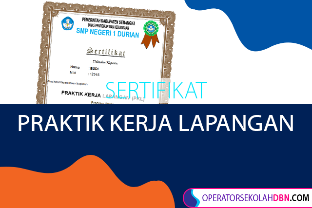 Detail Cara Membuat Sertifikat Pkl Nomer 49