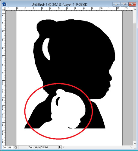 Detail Cara Membuat Siluet Wajah Dengan Photoshop Cs3 Nomer 13