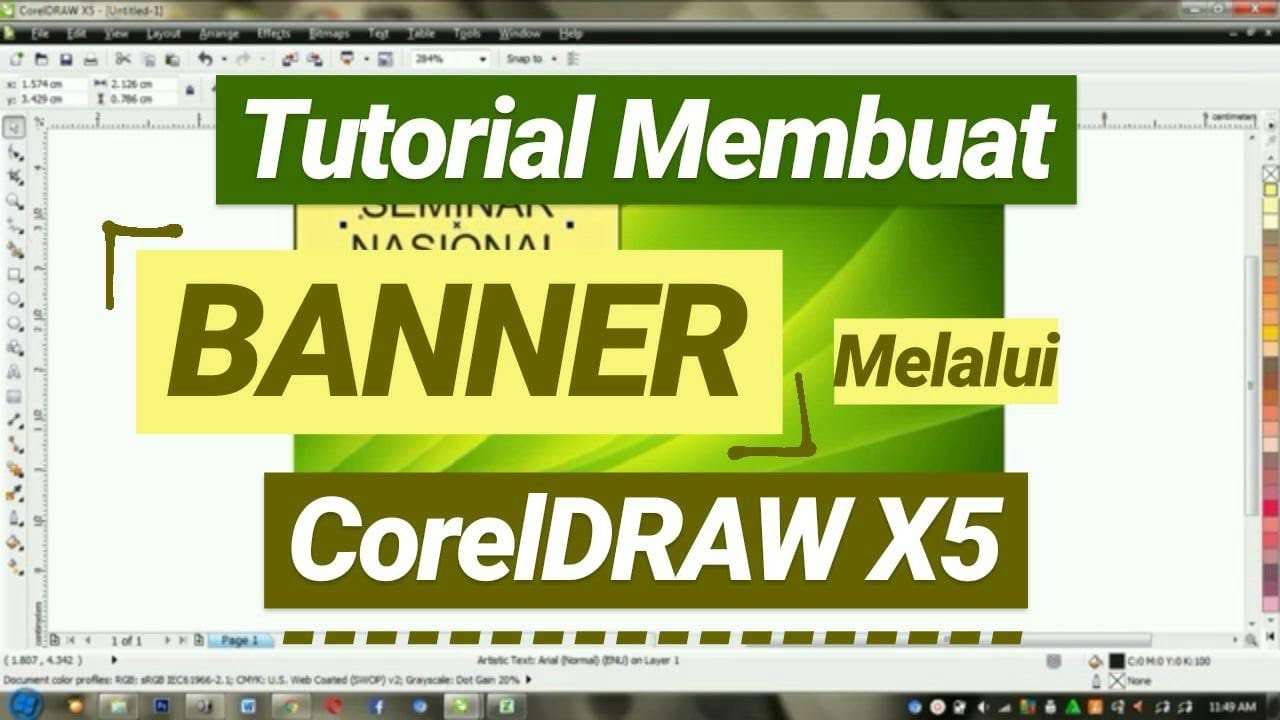 Detail Cara Membuat Spanduk Dengan Coreldraw X5 Nomer 5