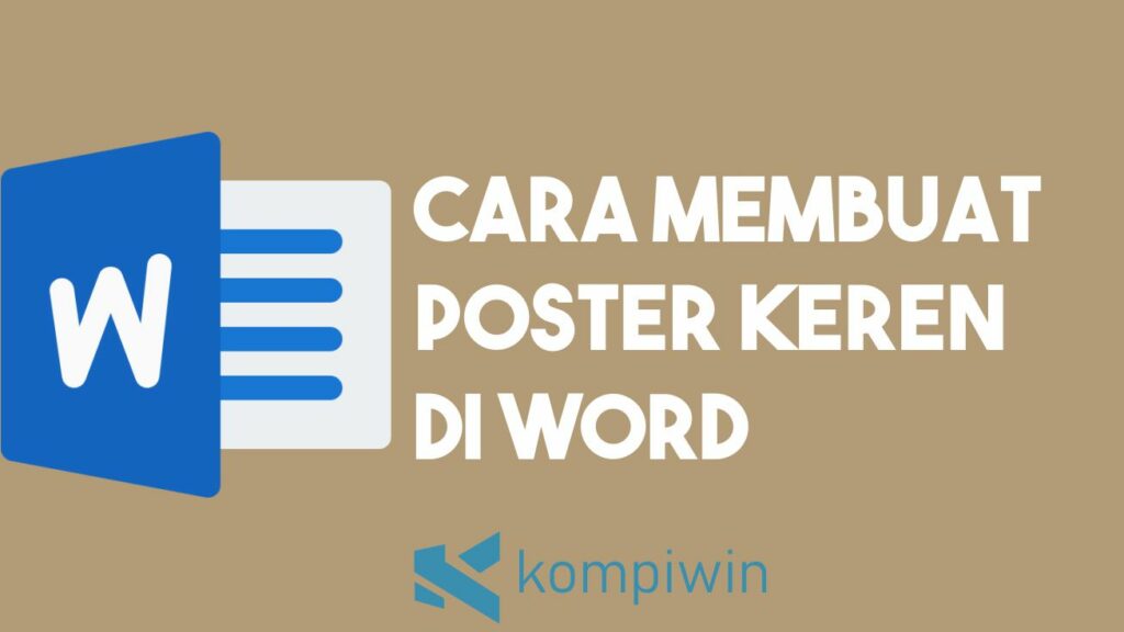 Detail Cara Membuat Spanduk Dengan Microsoft Word 2010 Nomer 43