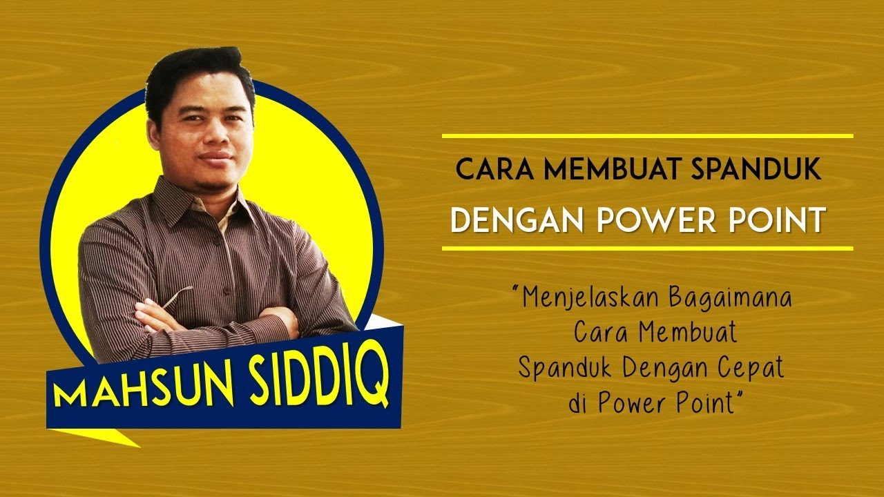 Detail Cara Membuat Spanduk Dengan Powerpoint Nomer 7