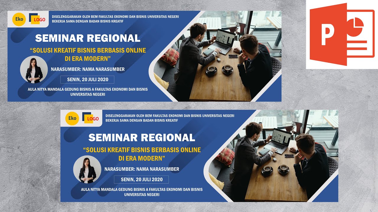 Detail Cara Membuat Spanduk Dengan Powerpoint Nomer 8