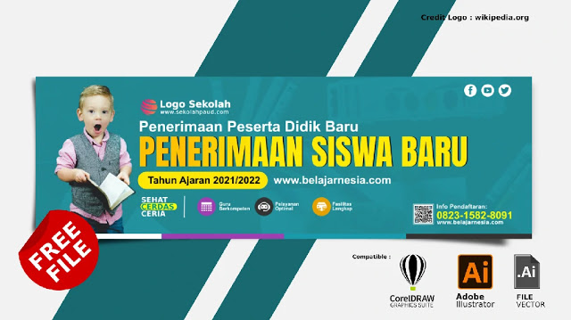 Detail Cara Membuat Spanduk Penerimaan Siswa Baru Dengan Coreldraw Nomer 25