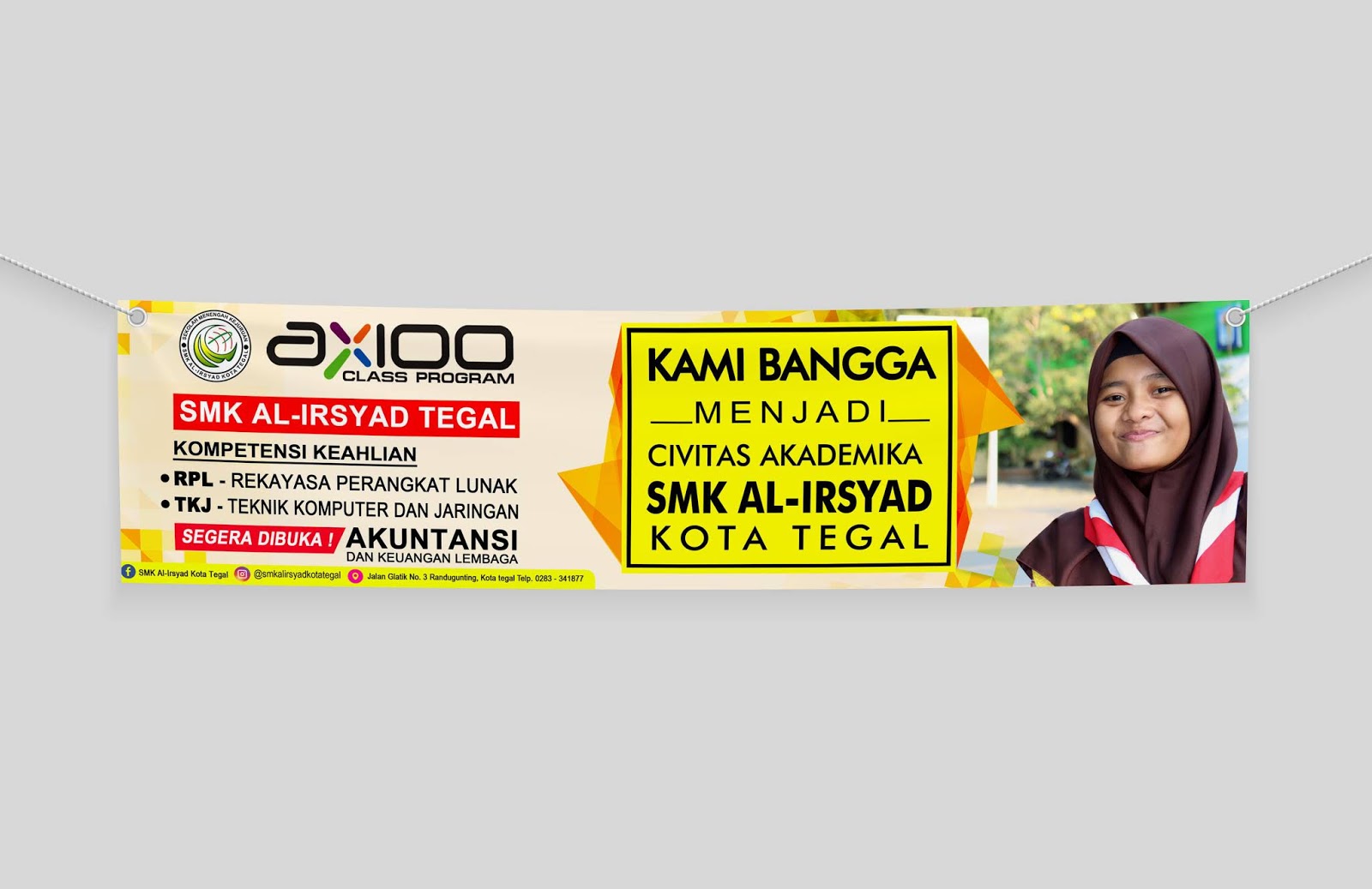 Detail Cara Membuat Spanduk Penerimaan Siswa Baru Dengan Coreldraw Nomer 27