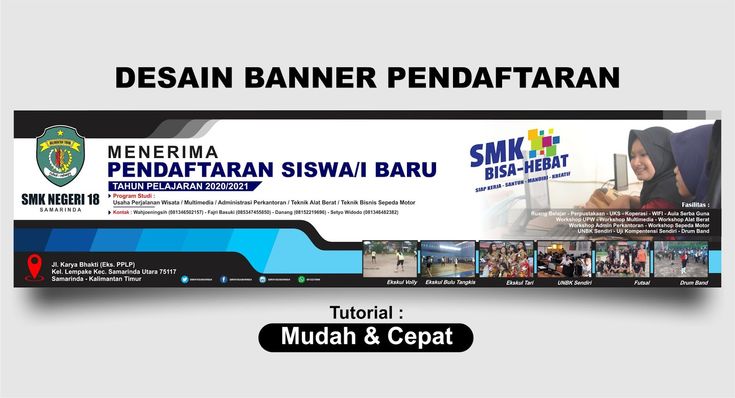 Detail Cara Membuat Spanduk Penerimaan Siswa Baru Dengan Coreldraw Nomer 36