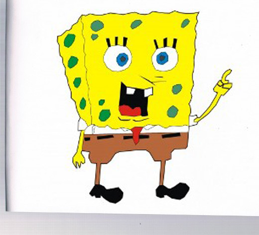Detail Cara Membuat Spongebob Dengan Coreldraw Nomer 4