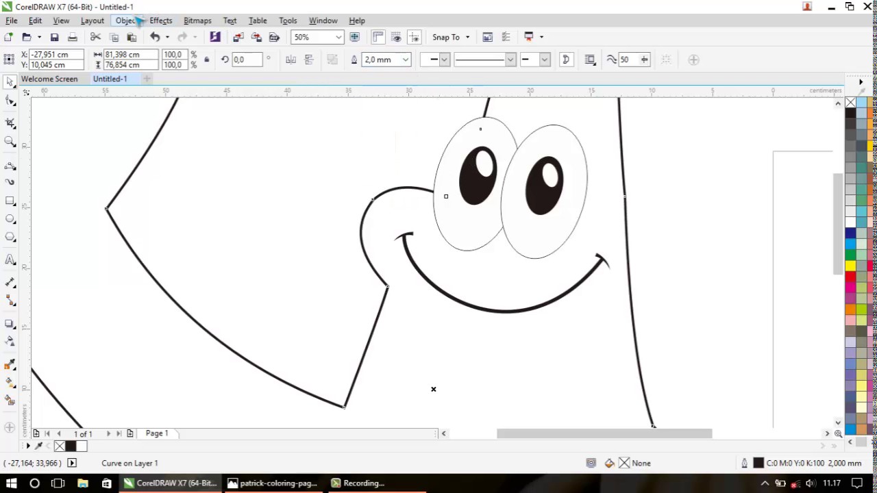 Detail Cara Membuat Spongebob Dengan Coreldraw Nomer 7