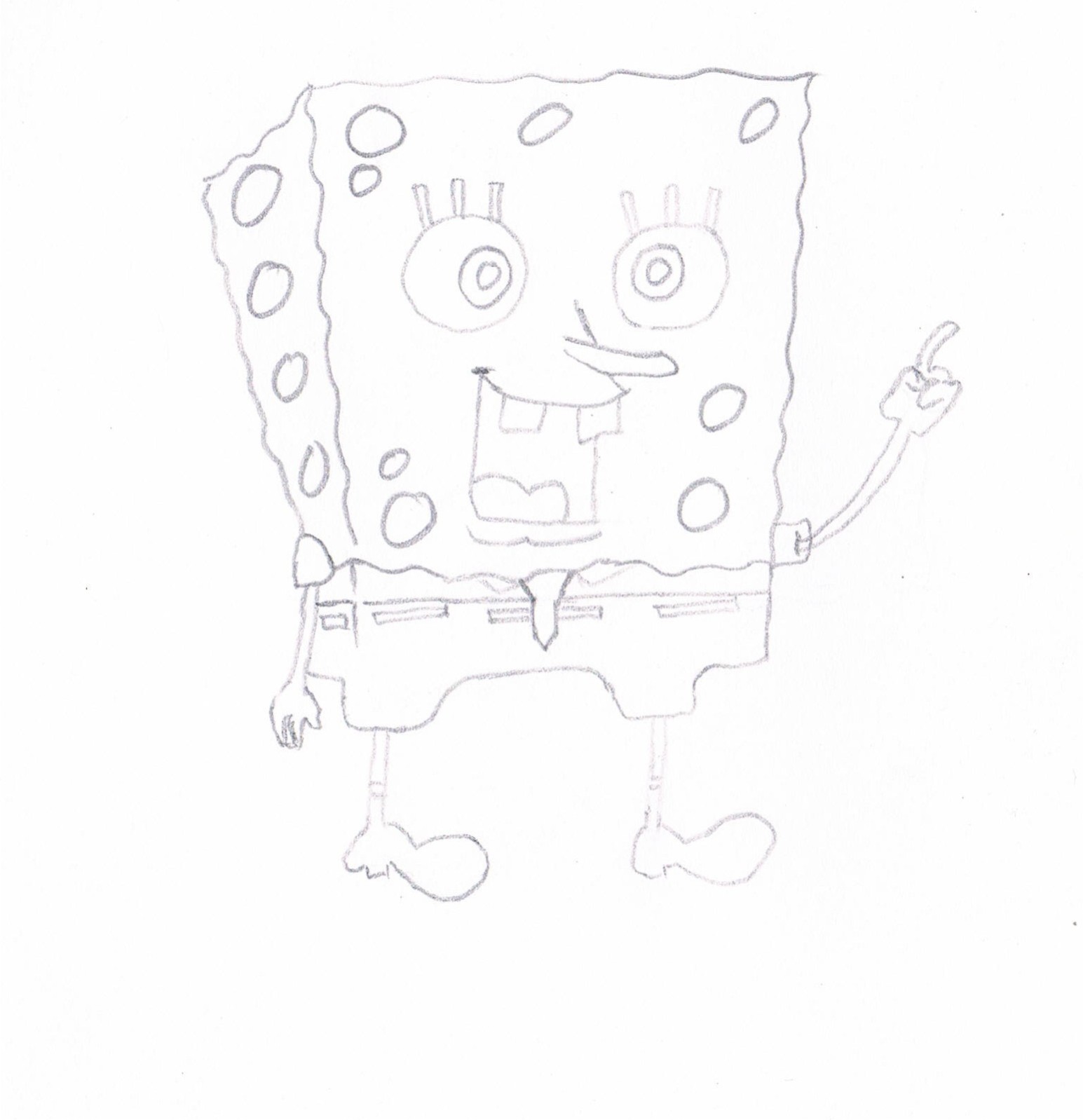 Detail Cara Membuat Spongebob Dengan Coreldraw Nomer 10