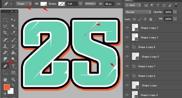 Detail Cara Membuat Stiker Balap Dengan Photoshop Nomer 18