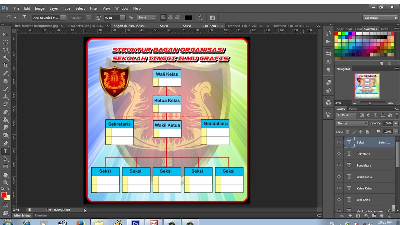 Detail Cara Membuat Struktur Organisasi Di Corel Nomer 9