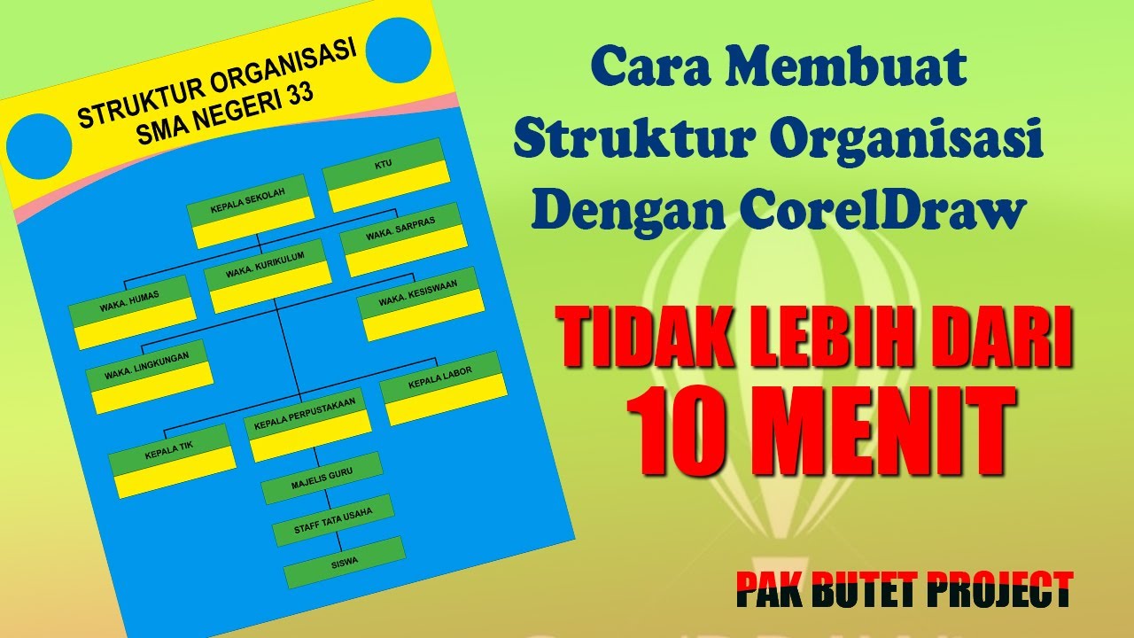 Detail Cara Membuat Struktur Organisasi Di Corel Nomer 12