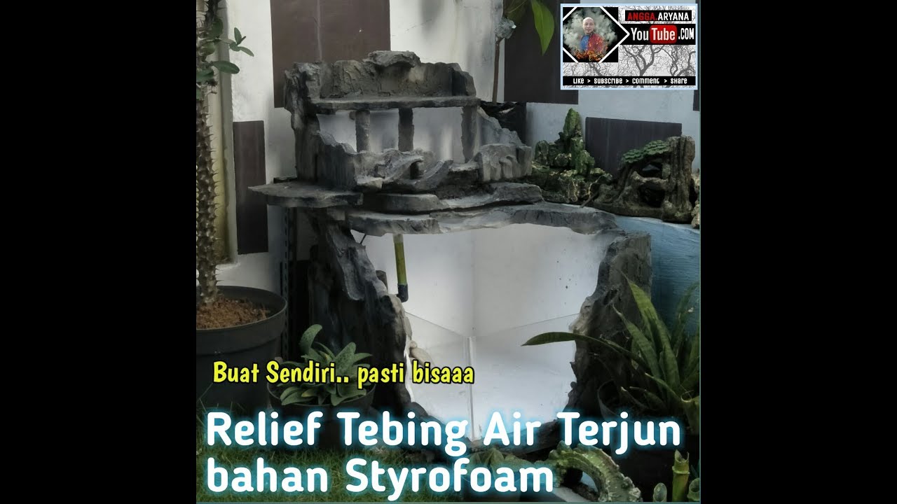 Detail Cara Membuat Tebing Air Terjun Aquarium Dari Styrofoam Nomer 11