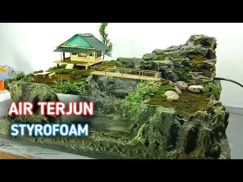 Detail Cara Membuat Tebing Air Terjun Aquarium Dari Styrofoam Nomer 22