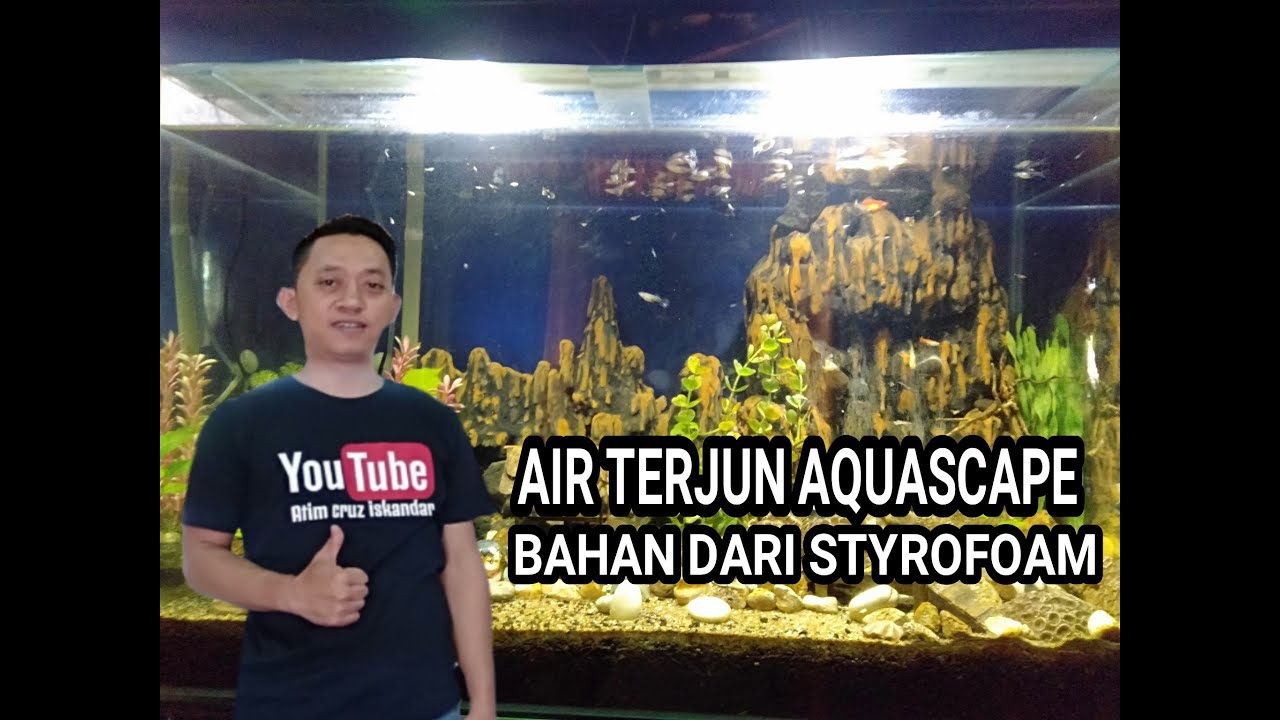 Detail Cara Membuat Tebing Air Terjun Aquarium Dari Styrofoam Nomer 35