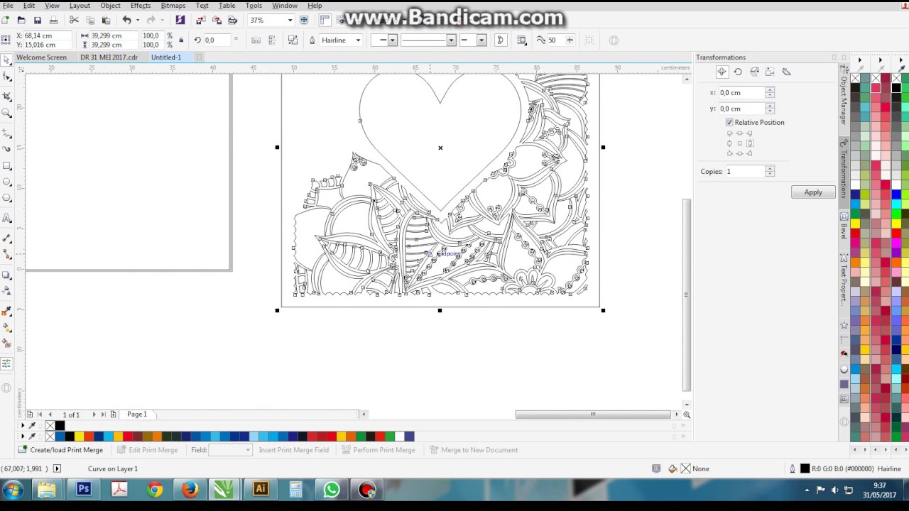 Cara Membuat Template Di Coreldraw - KibrisPDR