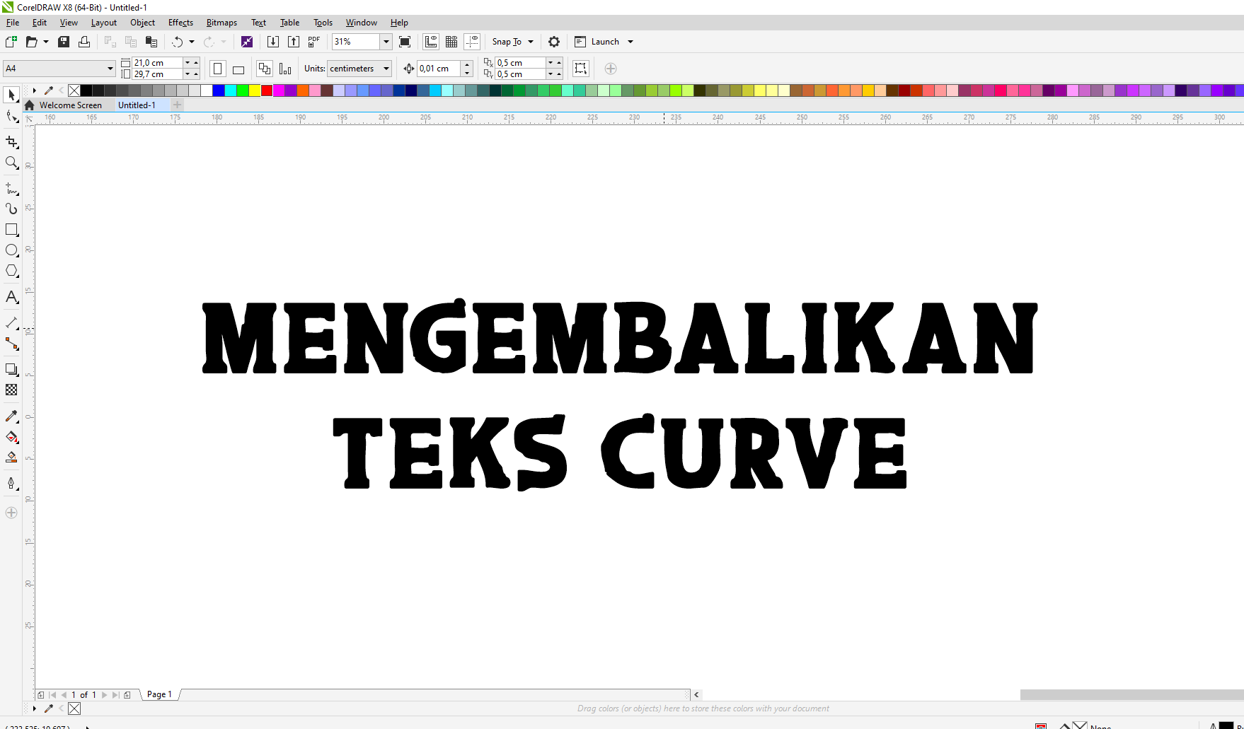 Detail Cara Membuat Template Di Coreldraw Nomer 28