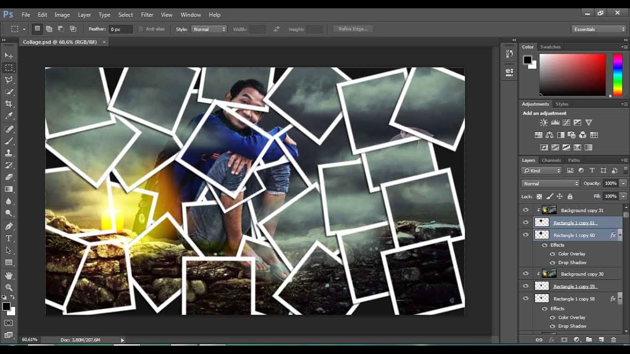 Detail Cara Membuat Template Kolase Di Photoshop Nomer 48