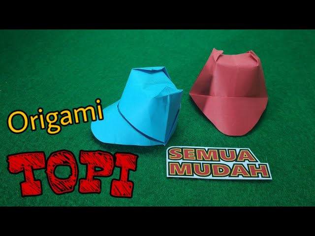 Download Cara Membuat Topi Dari Kertas Origami Nomer 17