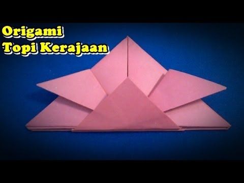 Detail Cara Membuat Topi Dari Kertas Origami Nomer 10