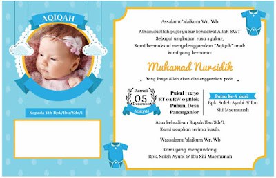 Detail Cara Membuat Undangan Aqiqah Di Word Nomer 36