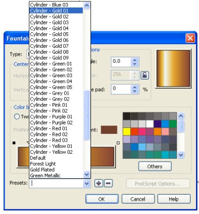 Detail Cara Membuat Warna Emas Di Corel Draw X7 Nomer 10