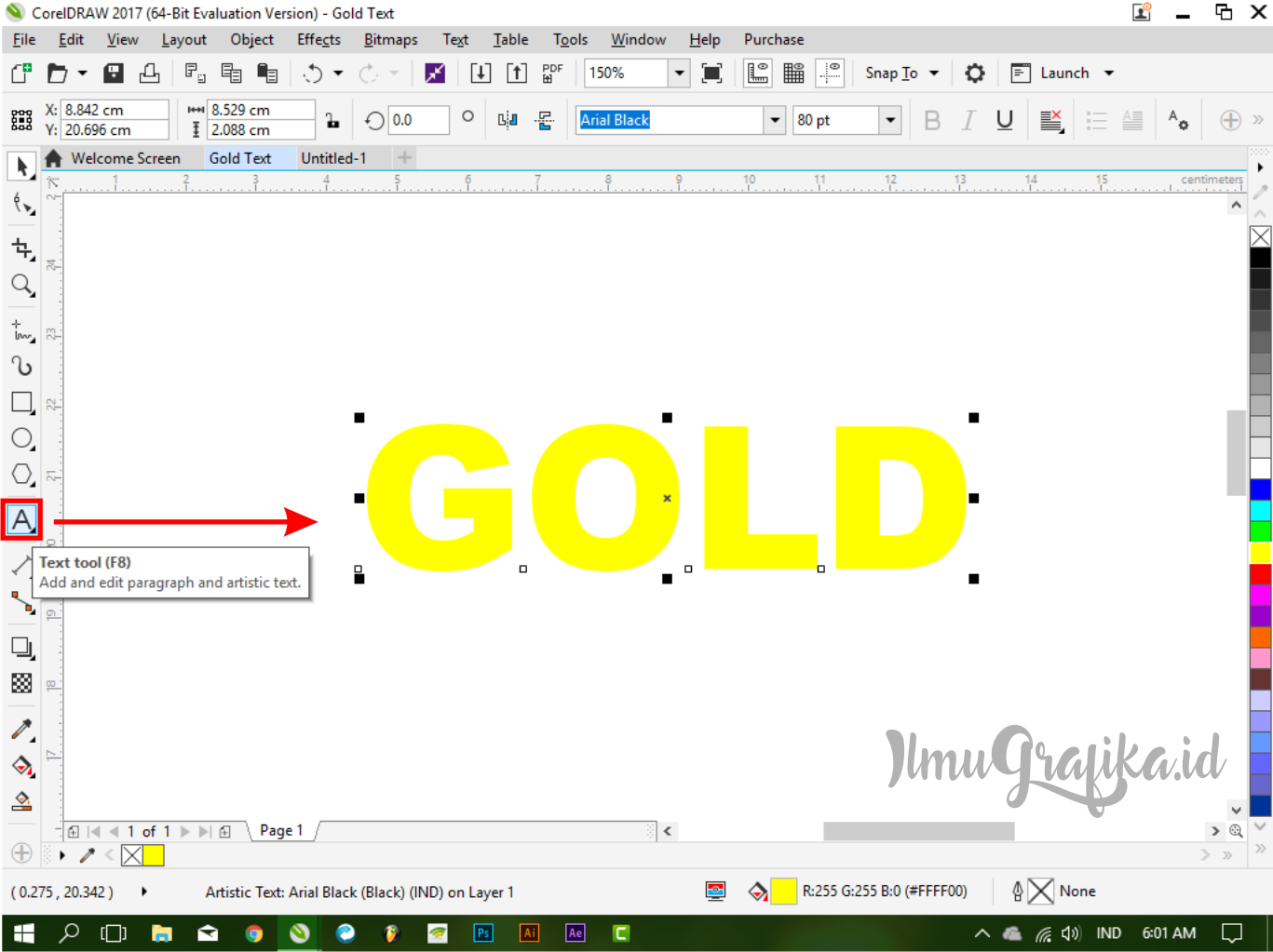 Detail Cara Membuat Warna Kuning Emas Di Corel Draw Nomer 21