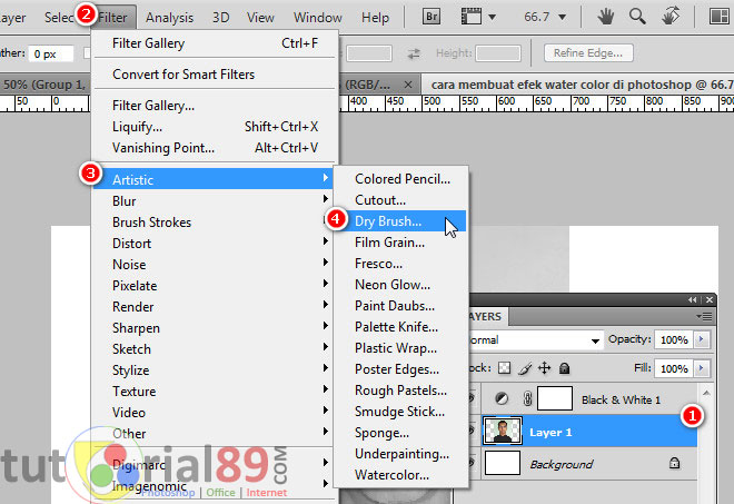 Detail Cara Membuat Watercolor Abstrak Dengan Photoshop Nomer 26