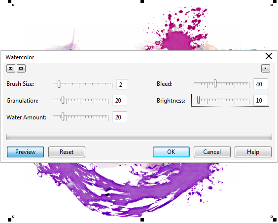 Detail Cara Membuat Watercolor Di Coreldraw Nomer 14