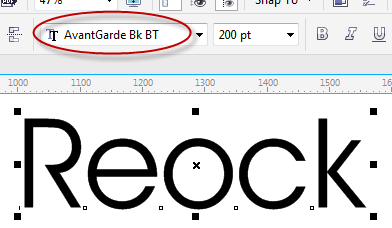 Detail Cara Memodifikasi Huruf Pada Coreldraw Nomer 2