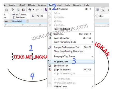 Detail Cara Memodifikasi Huruf Pada Coreldraw Nomer 27