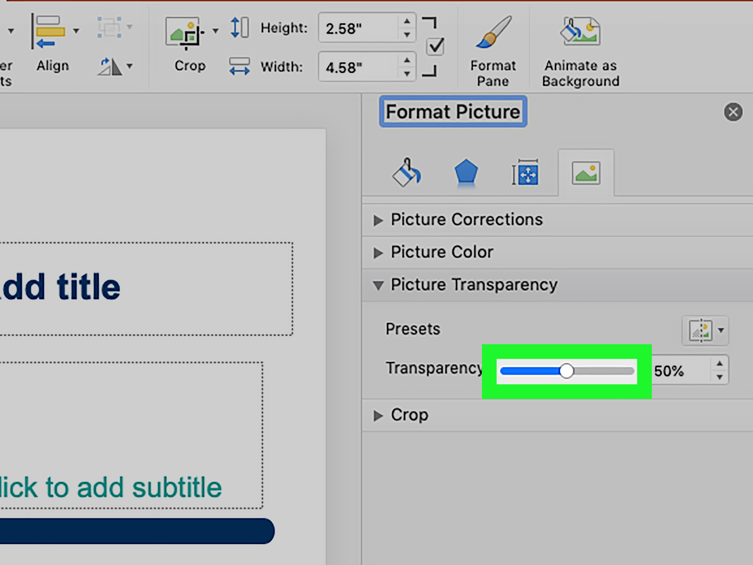 Detail Cara Mengatur Opacity Di Powerpoint Nomer 7