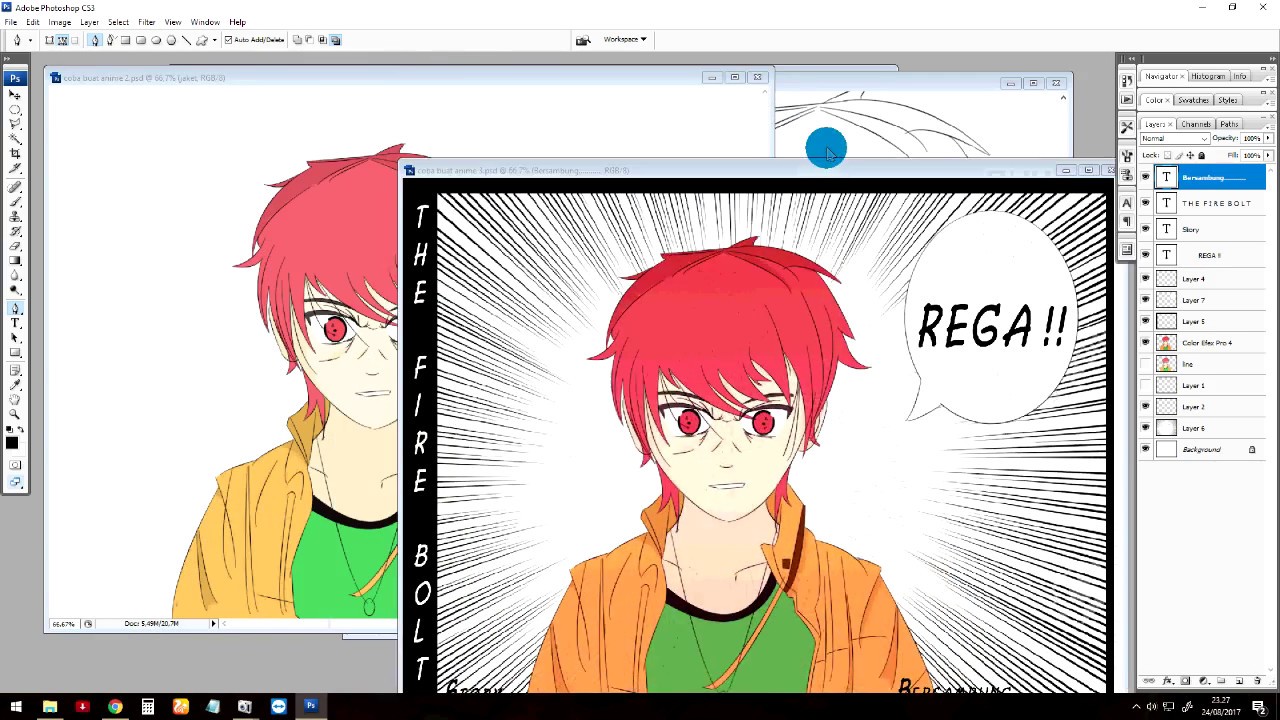 Detail Cara Menggambar Anime Dengan Coreldraw Nomer 24