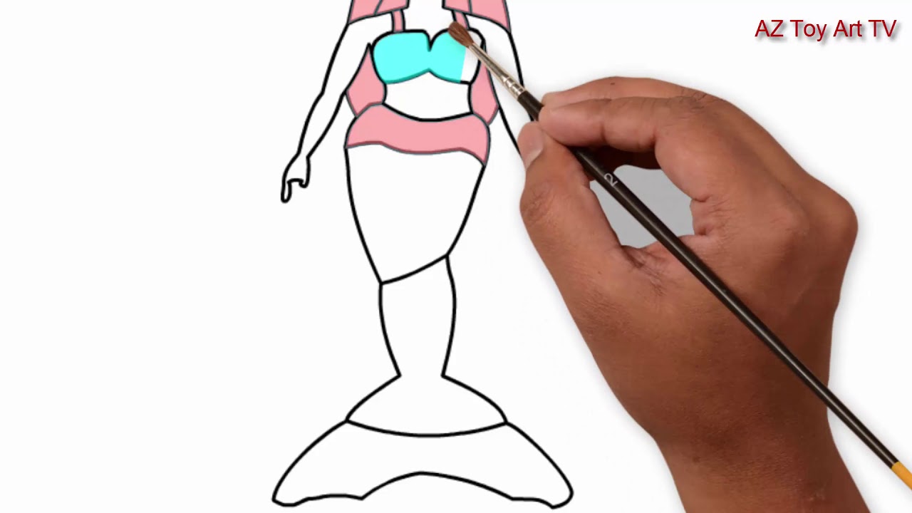 Detail Cara Menggambar Barbie Yang Mudah Nomer 28