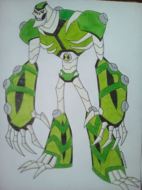 Detail Cara Menggambar Ben 10 Nomer 12