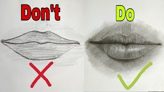 Detail Cara Menggambar Bibir Senyum Nomer 10